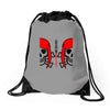 woman prank Drawstring Bags