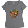 neverending dragonz Women's Triblend Scoop T-shirt