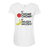 a'chomp chomp! Maternity Scoop Neck T-shirt