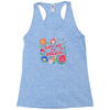 learn from the flowers Racerback Tank