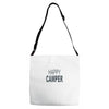 happy camper Adjustable Strap Totes