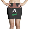 ladies sombrero  funny retro mexico mustache designer Mini Skirts