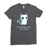 bad kitty Ladies Fitted T-Shirt