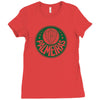 palmeiras sao paulo brazil football Ladies Fitted T-Shirt