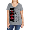 akira 2 Ladies Curvy T-Shirt