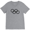 olympic rings V-Neck Tee