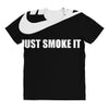 weed   just smoke it   mens funny All Over Women's T-shirt