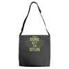these guns stun Adjustable Strap Totes