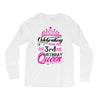 Celebrating With the 3rd Birthday Queen Long Sleeve Shirts
