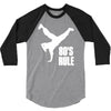 80's rule break dancer 3/4 Sleeve Shirt