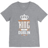 King Of Dublin - Connor McGregor V-Neck Tee