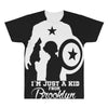 I'm Just A kid From Brooklyn All Over Men's T-shirt