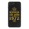 kings are born in 1972 iPhone 7 Plus Case