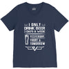 I ONLY DRINK BEER 3 DAYS A WEEK V-Neck Tee