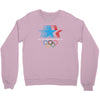 retro los angeles 1984 olympic games Crewneck Sweatshirt