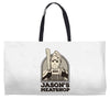 jason's meatshop Weekender Totes
