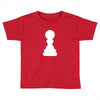 Chess King and Pawn Toddler T-shirt