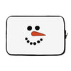 frosty snowman Laptop sleeve