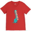 book dinosaurs V-Neck Tee