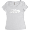 irish i were drunk Women's Triblend Scoop T-shirt