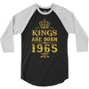 kings are born in 1965 3/4 Sleeve Shirt