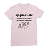 Appreciate Ladies Fitted T-Shirt