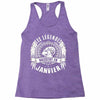 les legendes naissent en janvier 1 Racerback Tank