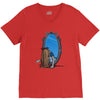 the looking glass V-Neck Tee