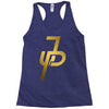 jake paul gold Racerback Tank