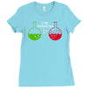 funny science shirt nerd Ladies Fitted T-Shirt