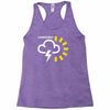 weather forecast symbol Racerback Tank