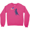 Patriotic T-Rex Crewneck Sweatshirt