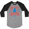 down with the capitol 3/4 Sleeve Shirt