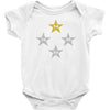 deutschland weltmeitser 4 sterne Baby Onesie