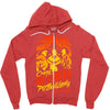 crazy halloween pit lady Zipper Hoodie