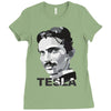 tesla Ladies Fitted T-Shirt
