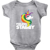feeling stabby Baby Bodysuit