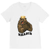 bear khabib V-Neck Tee