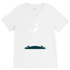 fail whale V-Neck Tee