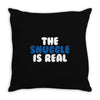 The Snuggle Is Real Throw Pillow