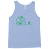 thc pot leaf molecule Tank Top