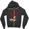 calvin hobbes Zipper Hoodie