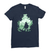 the adventure begins Ladies Fitted T-Shirt