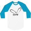 cute 3/4 Sleeve Shirt