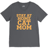 stay at home cat mom V-Neck Tee
