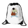 tea rex Drawstring Bags