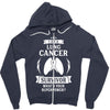 I am a Lung Cancer Survivor - What's Your Superpower? Zipper Hoodie