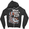 what color is this cat Zipper Hoodie