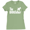 the dogfather Ladies Fitted T-Shirt