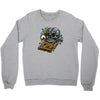 pizzaskull sticker original Crewneck Sweatshirt